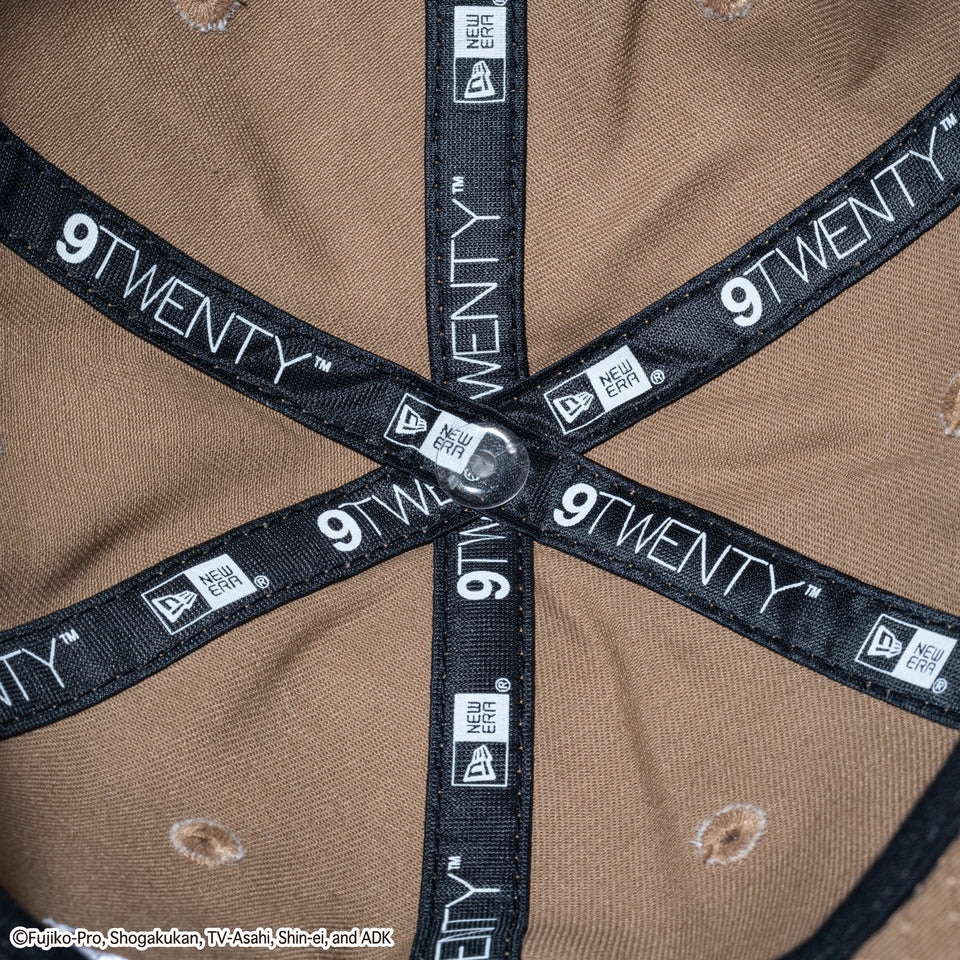 ニューエラ（NEW ERA）（メンズ、レディース）ゴルフ アジャスタブル 9TWENTY ロングバイザー ドラえもん スイング キャップ 14520573