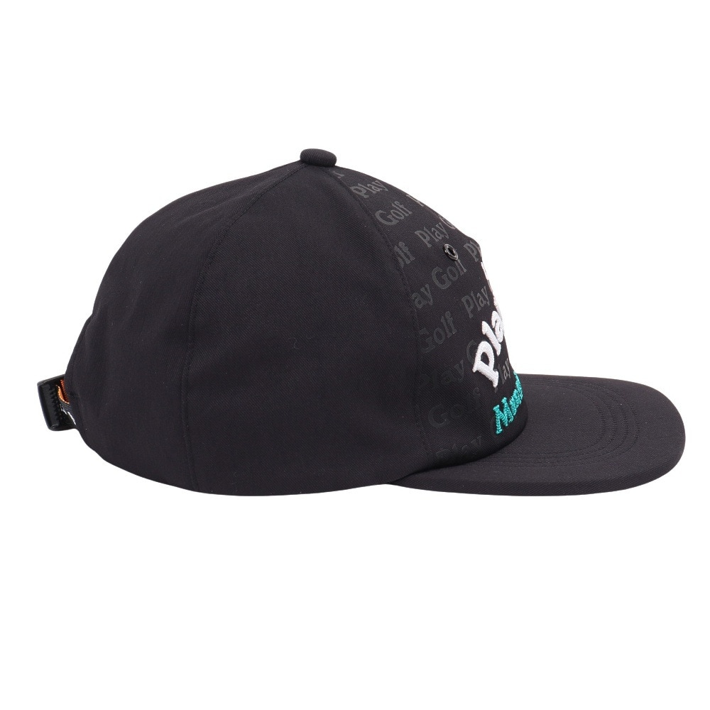 マンシングウエア（MUNSING WEAR）（メンズ）ロゴプリント 3D刺しゅうキャップ MG5SCP20M BK00