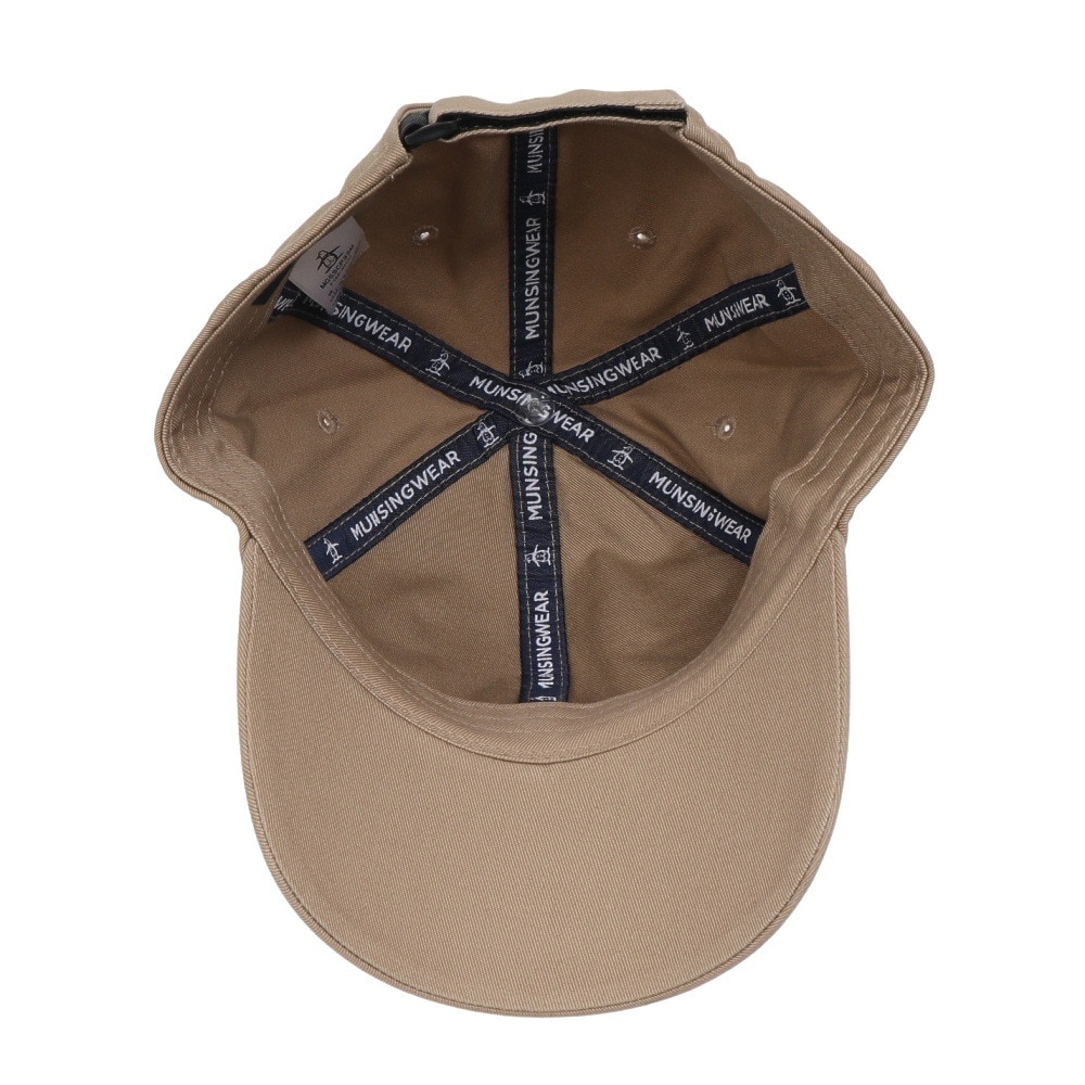 マンシングウエア（MUNSING WEAR）（メンズ）ビッグペンギンキャップ柄 ベースボールキャップ MG5SCP35M BG00