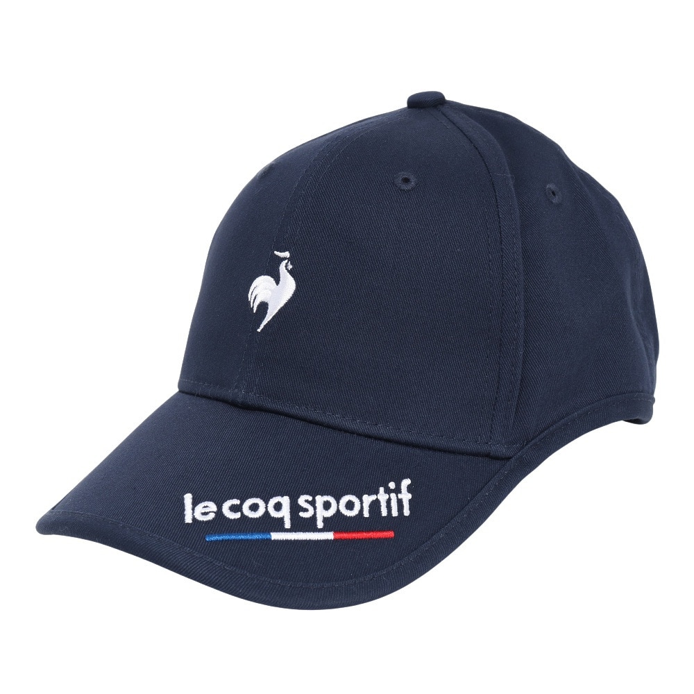 ルコックスポルティフ（lecoqsportif）（メンズ）ゴルフ 定番イヤーカーブキャップ LG5SCP01M NV00