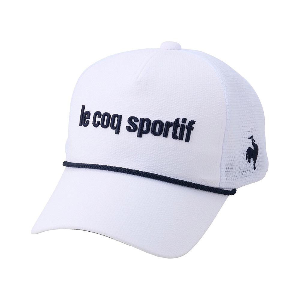 ルコックスポルティフ（lecoqsportif）（メンズ）まぶガード キャップ LG5SCP11M WH00