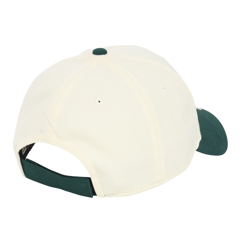 ニューエラ（NEW ERA）（メンズ、レディース）ゴルフ 抗菌 9FORTY On Par New York クロームホワイト キャップ 14391335