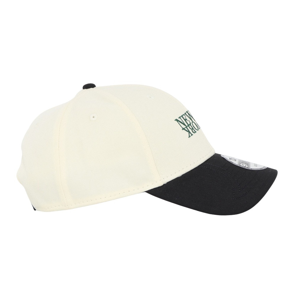 ニューエラ（NEW ERA）（メンズ、レディース）ゴルフ 抗菌 9FORTY On Par New York クロームホワイト キャップ 14391336