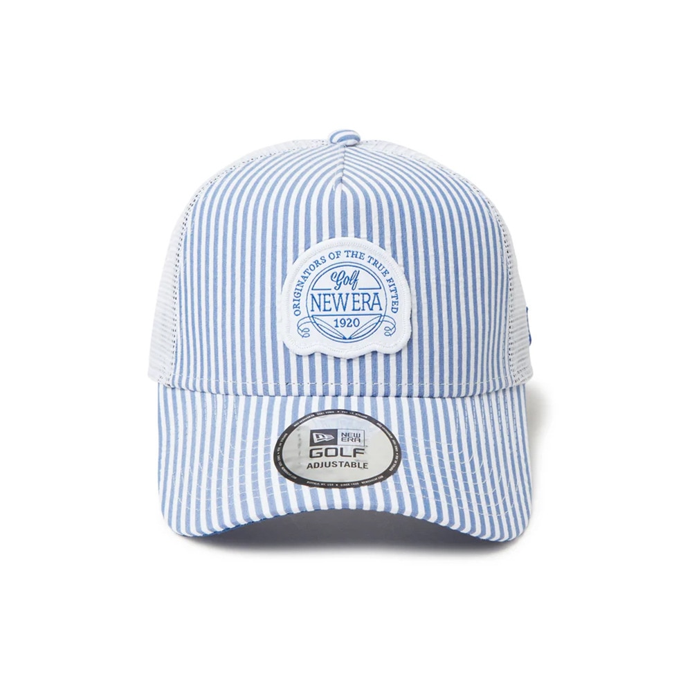 ニューエラ（NEW ERA）（メンズ）ゴルフ 9FORTY A-Frame トラッカー Seersucker 14391350