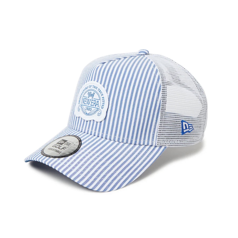 ニューエラ（NEW ERA）（メンズ）ゴルフ 9FORTY A-Frame トラッカー Seersucker 14391350