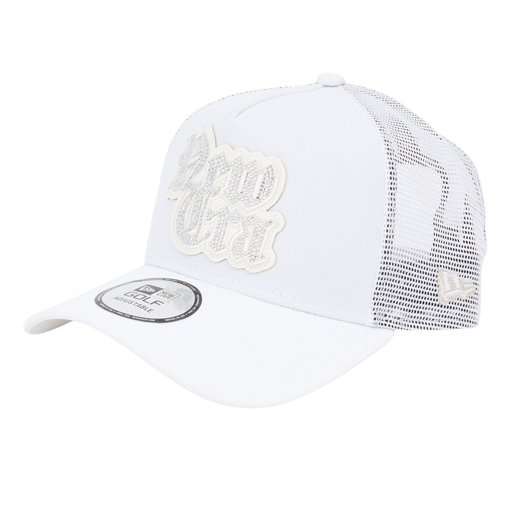 ニューエラ（NEW ERA）（メンズ、レディース）ゴルフ 抗菌 キャップ 940 A-Frame トラッカー ラインストーン 14391351