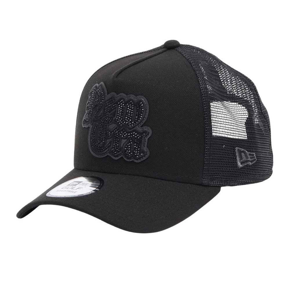ニューエラ（NEW ERA）（メンズ、レディース）ゴルフ 抗菌 キャップ 940 A-Frame トラッカー ラインストーン 14391352