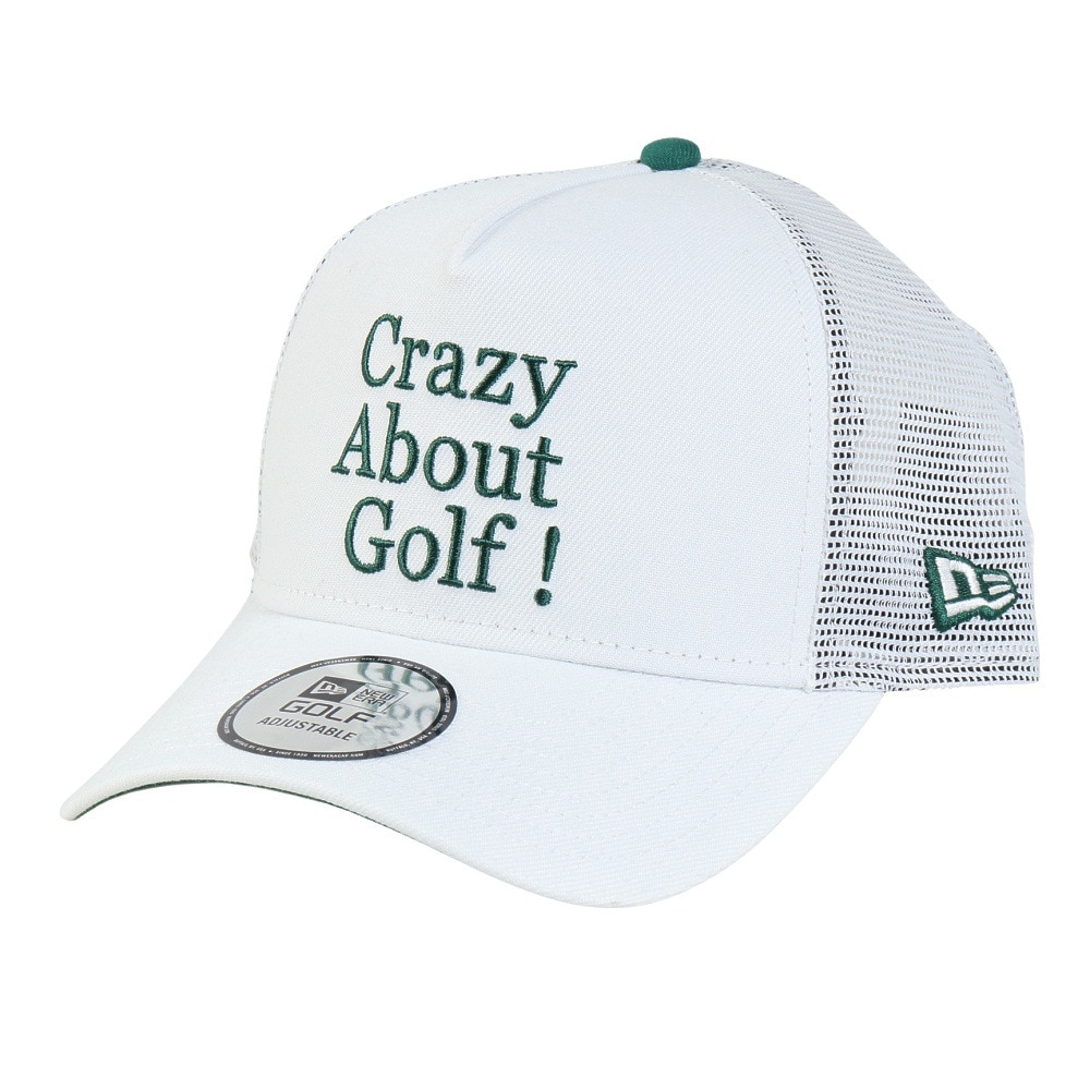ニューエラ（NEW ERA）（メンズ、レディース）ゴルフ 抗菌 キャップ 940 A-Frame トラッカー Crazy About Golf 14391372