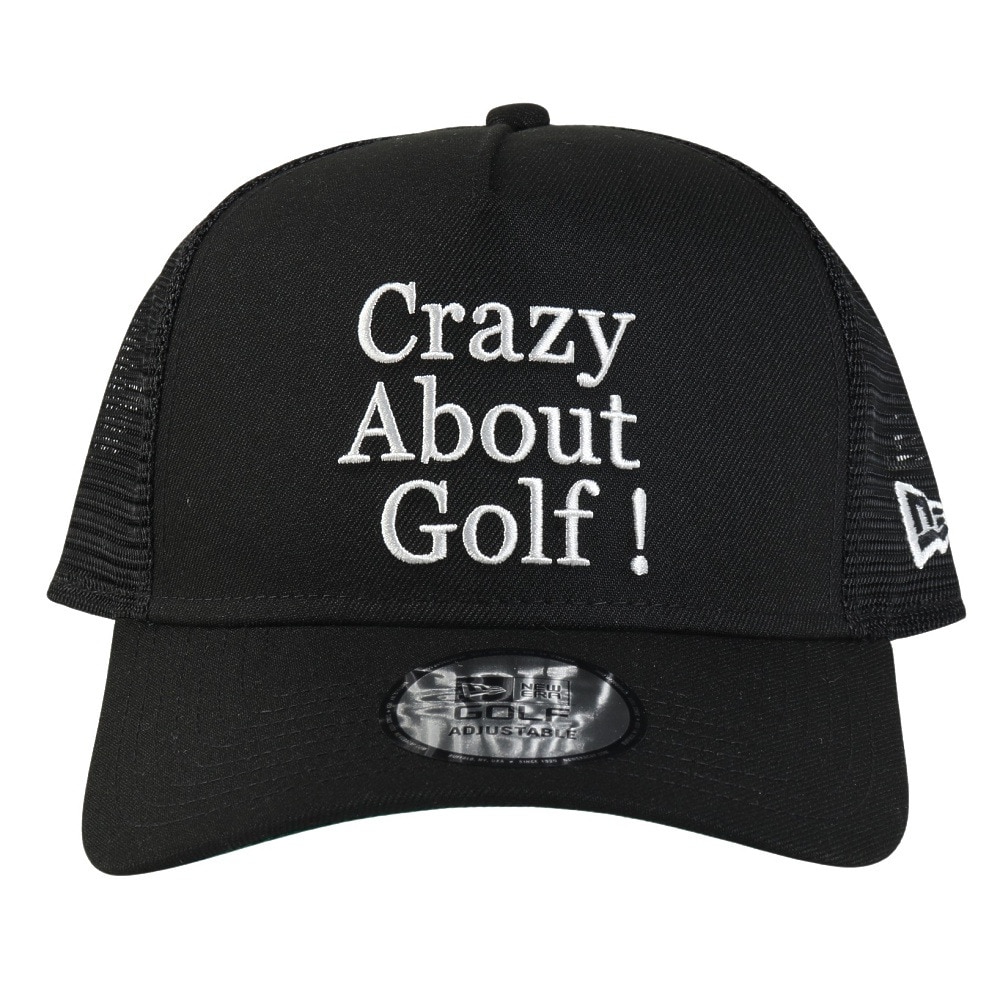 ニューエラ（NEW ERA）（メンズ、レディース）ゴルフ 抗菌 キャップ 940 A-Frame トラッカー Crazy About Golf 14391373
