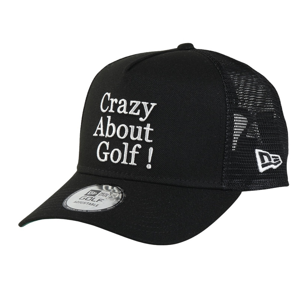 ニューエラ（NEW ERA）（メンズ、レディース）ゴルフ 抗菌 キャップ 940 A-Frame トラッカー Crazy About Golf 14391373