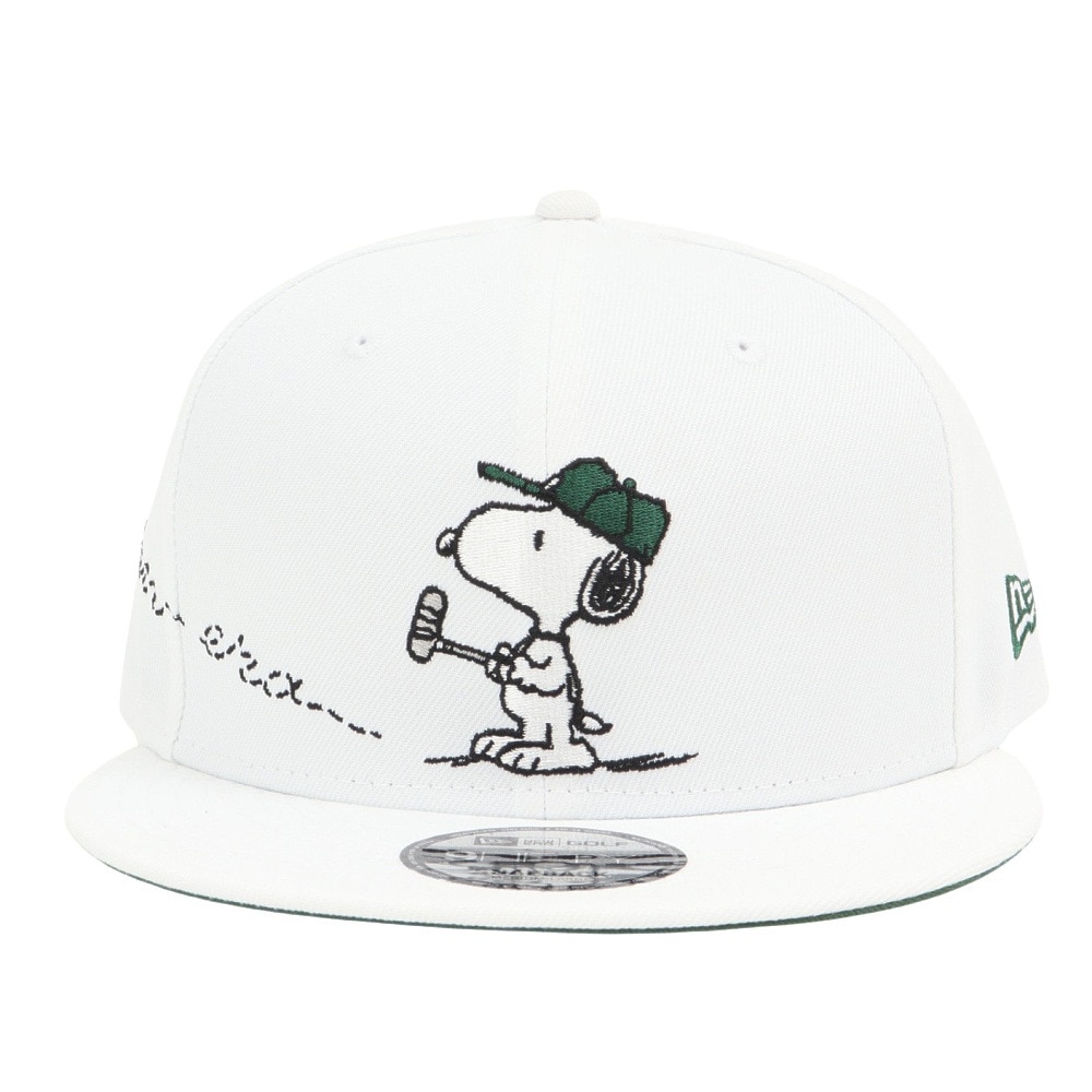 ニューエラ（NEW ERA）（メンズ、レディース）ゴルフ 抗菌 キャップ 950 PEANUTS スクリプトロゴ 14432168