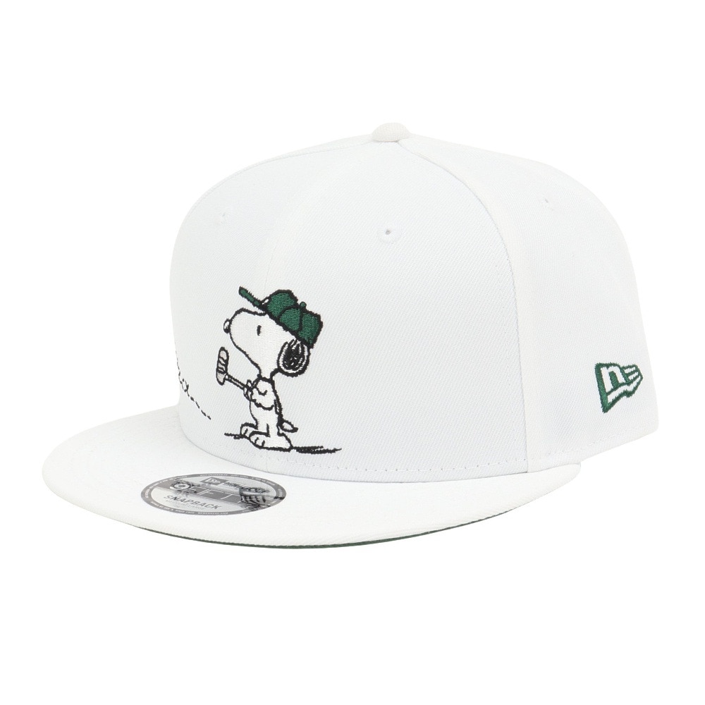 ニューエラ（NEW ERA）（メンズ、レディース）ゴルフ 抗菌 キャップ 950 PEANUTS スクリプトロゴ 14432168