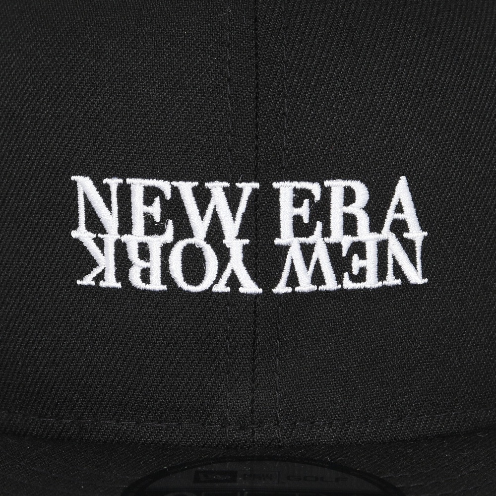ニューエラ（NEW ERA）（メンズ、レディース）帽子 ゴルフ 抗菌 キャップ 9FIFTY NENY ロゴ ブラック 14326262