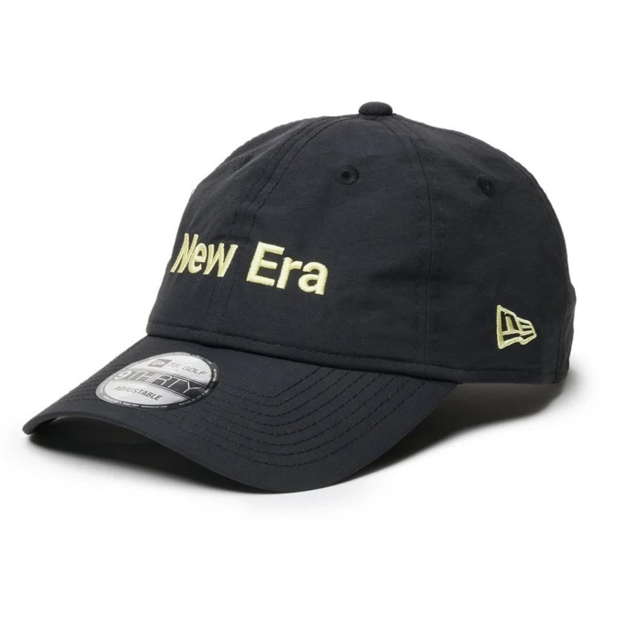 ニューエラ（NEW ERA）（メンズ、レディース）ゴルフ 撥水 キャップ 9THIRTY Vintage Nylon New Era ブラック 14326326