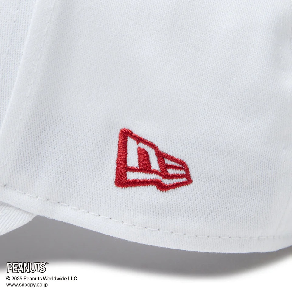 ニューエラ（NEW ERA）（メンズ、レディース）ゴルフ キャップ 9FORTY A-Frame On Par PEANUTS ピーナッツ フロントパッチ ホワイト 14344511