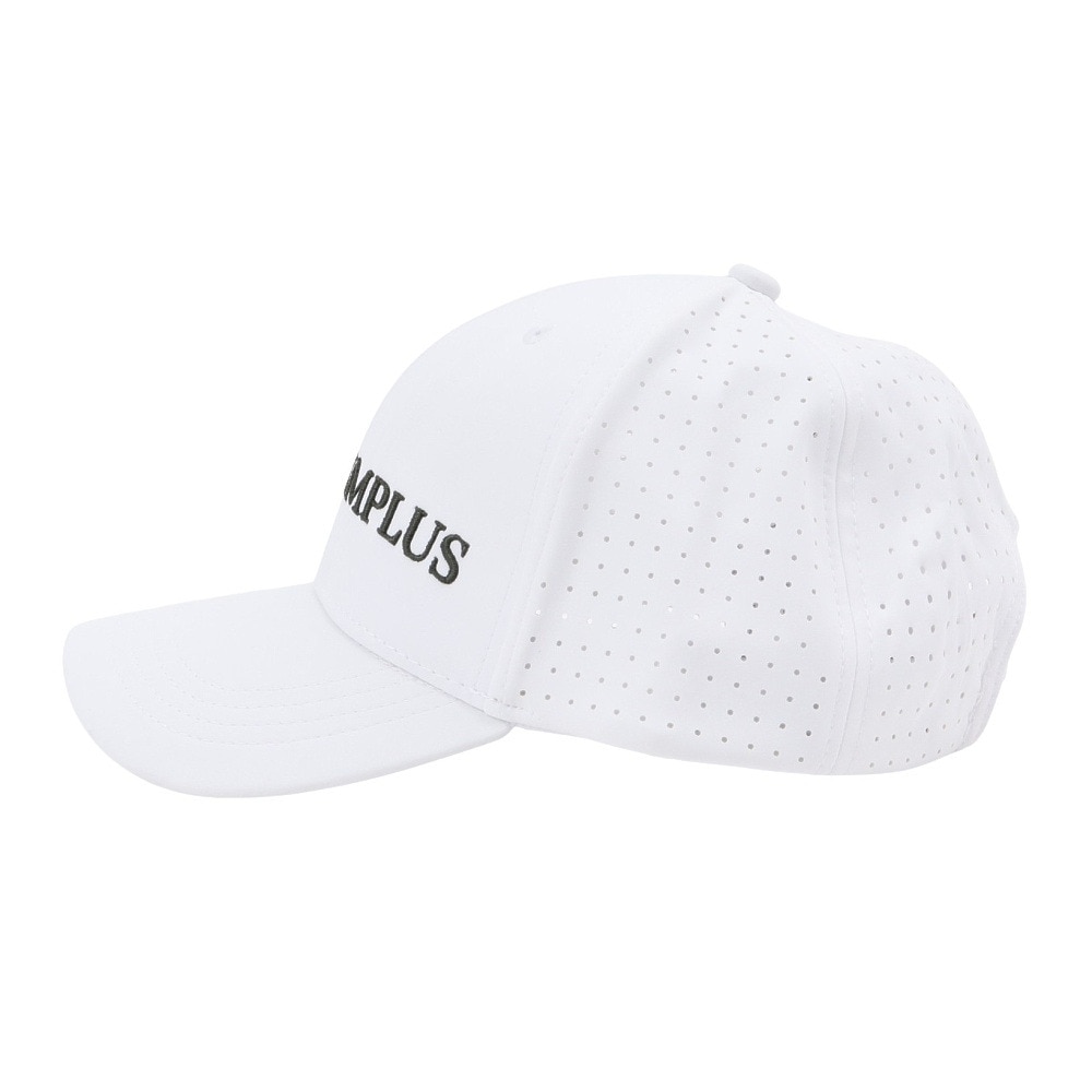 リュクスエイケイエムプラス（LUXEAKMPLUS）（メンズ）帽子 サイドメッシュキャップ LAZ-25002white