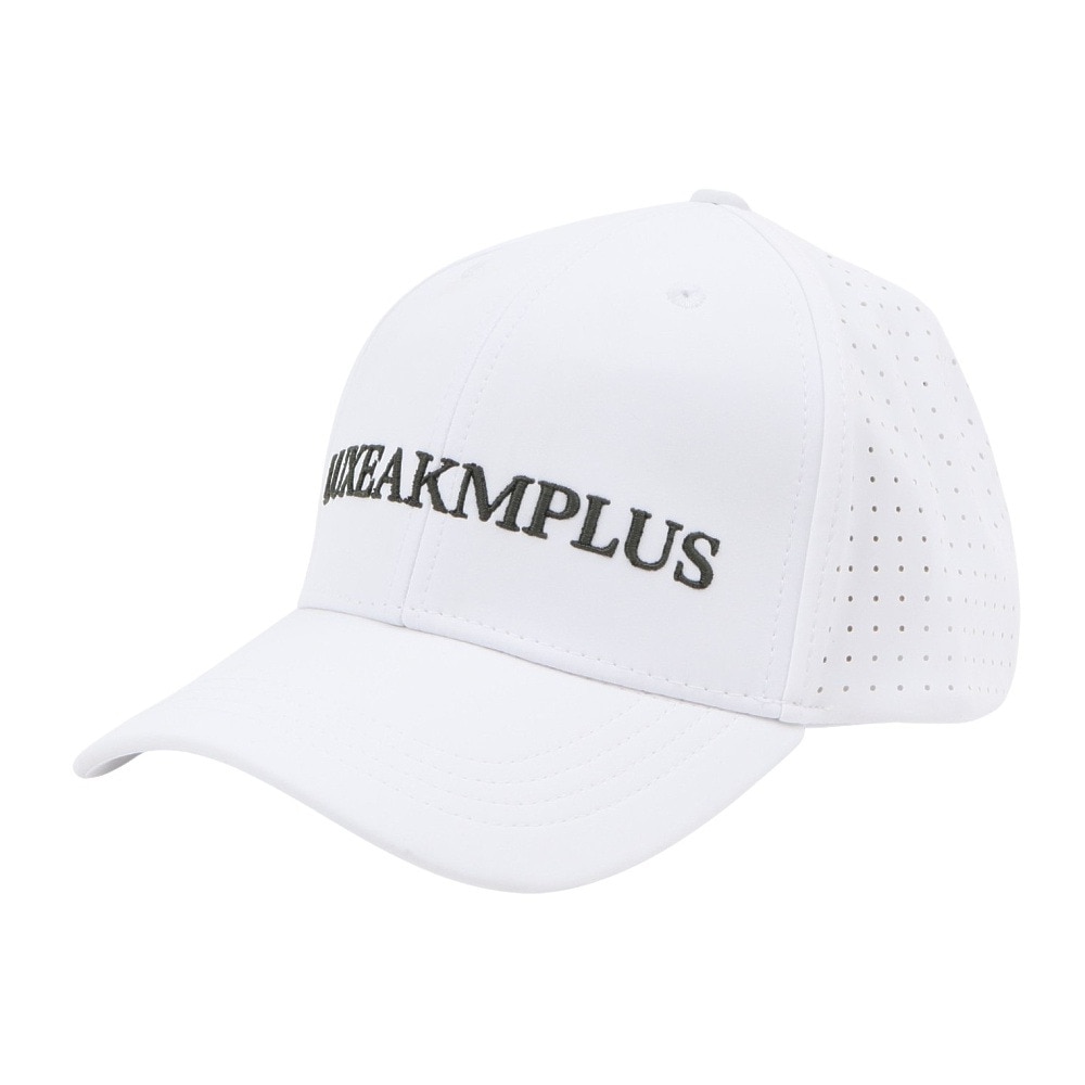 リュクスエイケイエムプラス（LUXEAKMPLUS）（メンズ）帽子 サイドメッシュキャップ LAZ-25002white