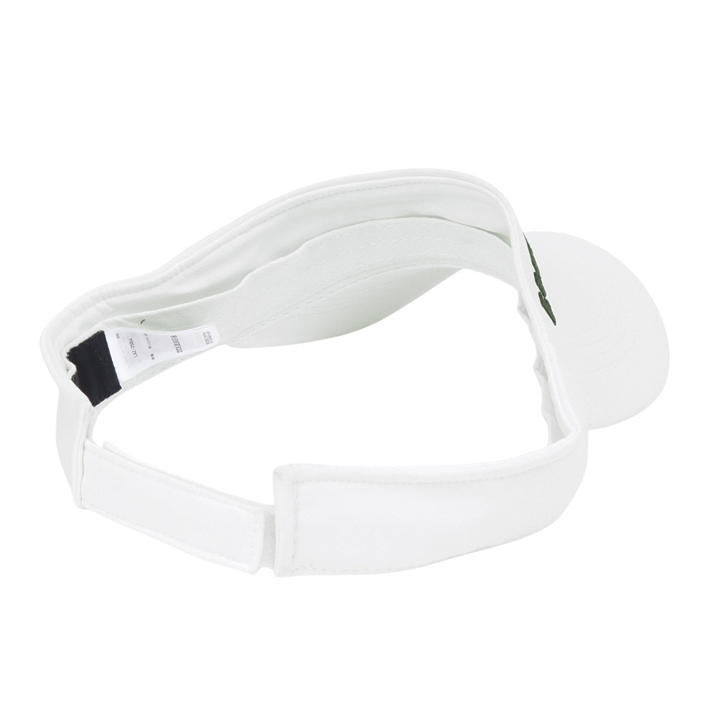 リュクスエイケイエムプラス（LUXEAKMPLUS）（メンズ）帽子 ベーシック サンバイザー LAZ-25004 WHT