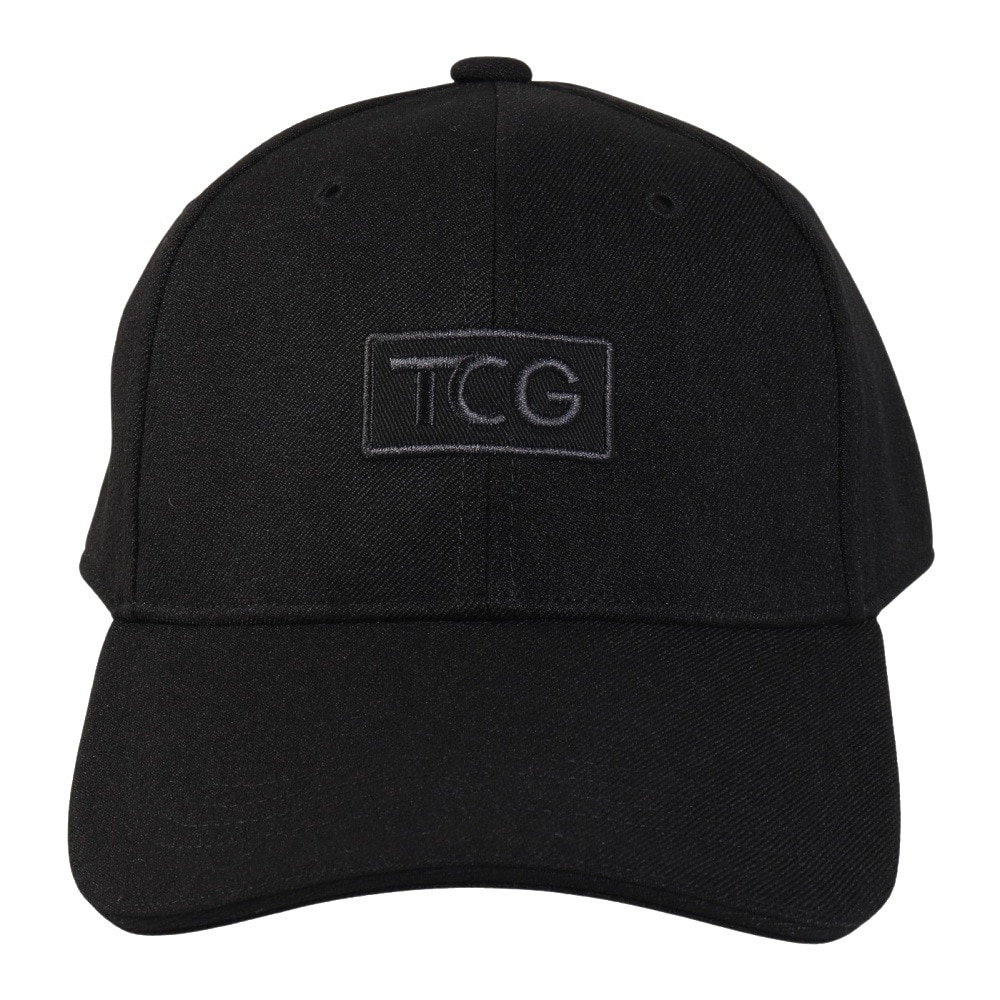 トランスコンチネンツ（TRANS CONTINENTS）（メンズ）ゴルフ ウールライク キャップ ウォッシャブル TCC-051 BLK