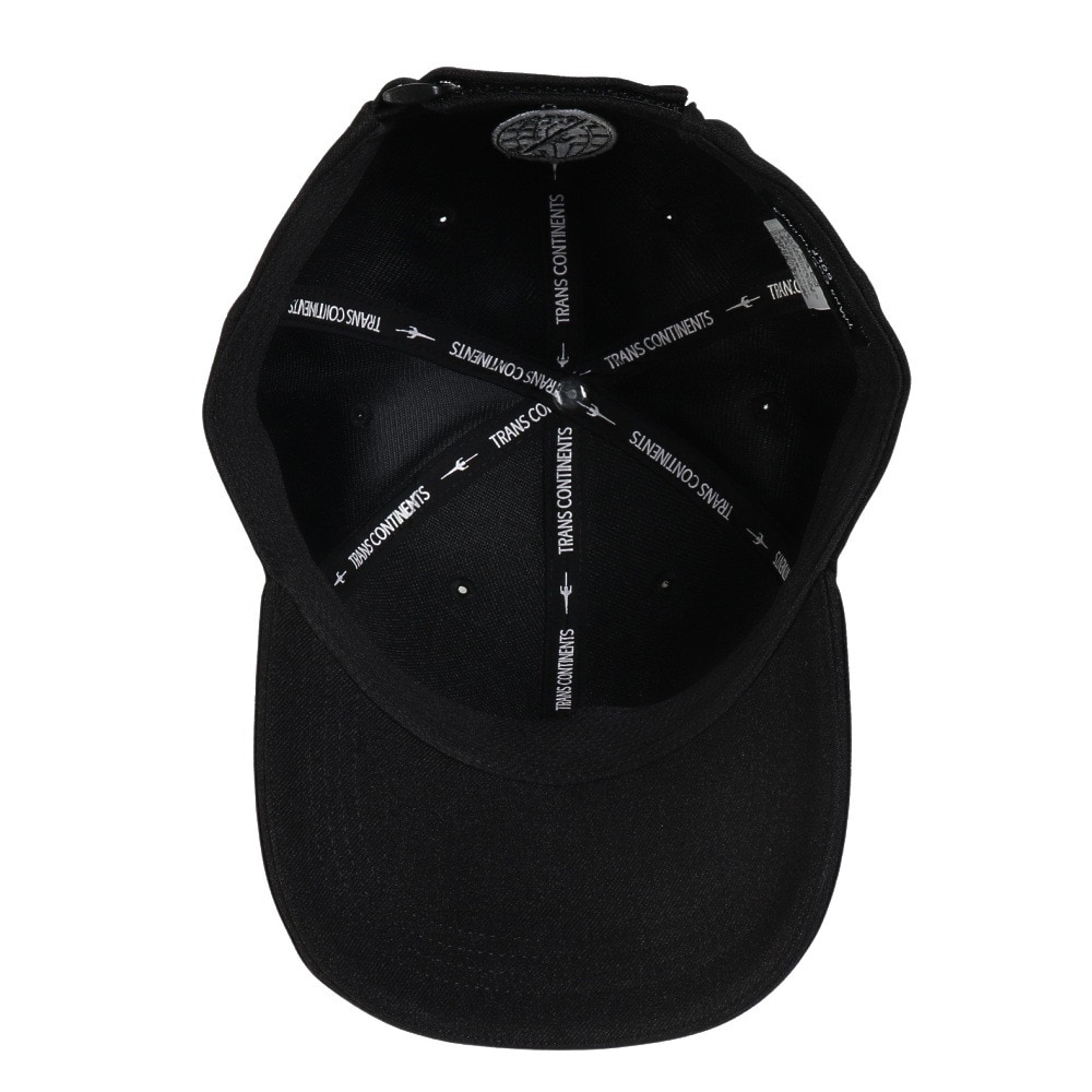 トランスコンチネンツ（TRANS CONTINENTS）（メンズ）ゴルフ ウールライク キャップ ウォッシャブル TCC-051 BLK