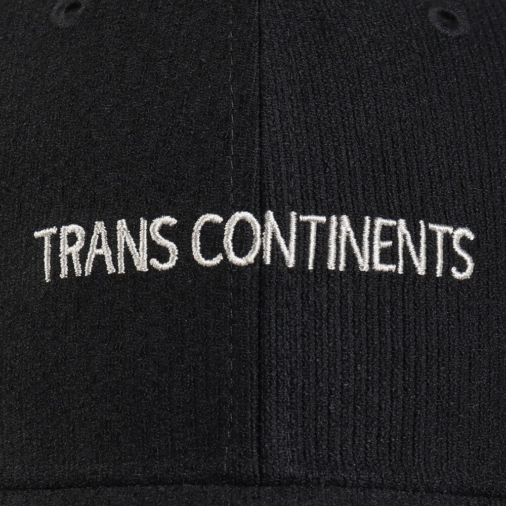トランスコンチネンツ（TRANS CONTINENTS）（メンズ）ゴルフ コーデュロイ キャップ TCC-052 BLK
