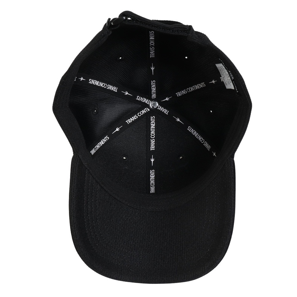 トランスコンチネンツ（TRANS CONTINENTS）（メンズ）ゴルフ コーデュロイ キャップ TCC-052 BLK