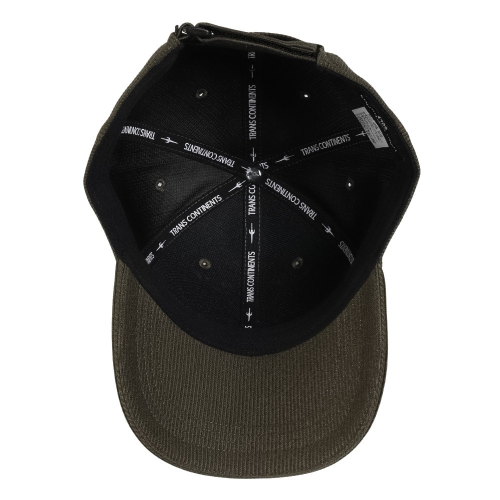 トランスコンチネンツ（TRANS CONTINENTS）（メンズ）ゴルフ コーデュロイ キャップ TCC-052 KHA