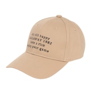 (メンズ)帽子 メッセージロゴ キャップ C25291105-1040