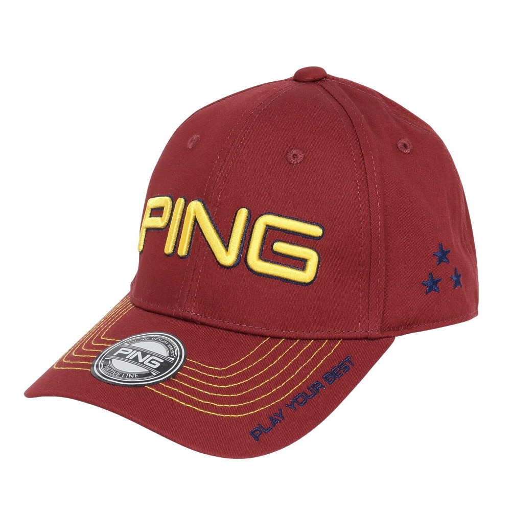 ピン（PING）（メンズ）帽子 カラーコードカジュアルキャップ MRN HW-N2504 38524