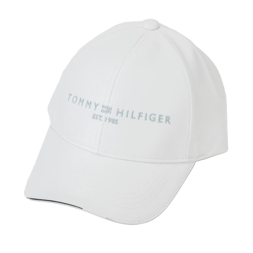 トミーヒルフィガー（TOMMY HILFIGER）（メンズ、レディース）帽子 キャップ 撥水 THMB5F03-WHT