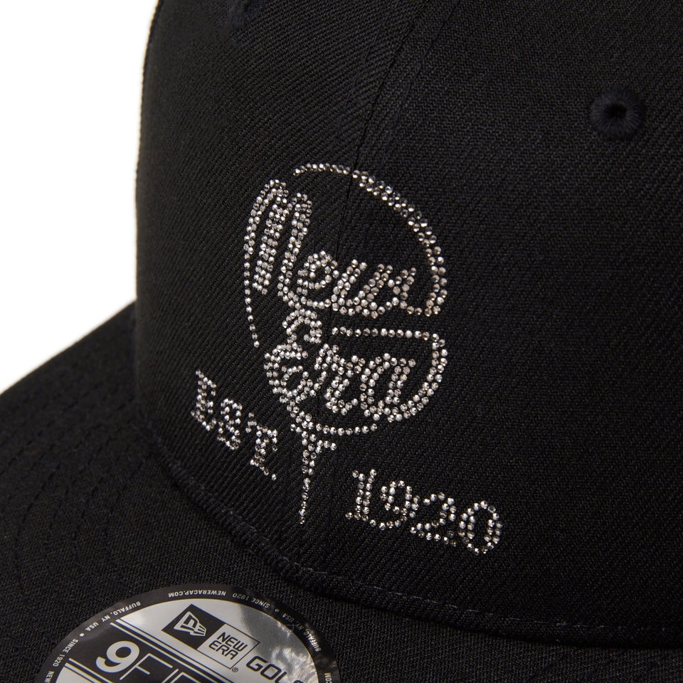 ニューエラ（NEW ERA）（メンズ、レディース）帽子 9FIFTY Rhinestone ラインストーン キャップ 14669072