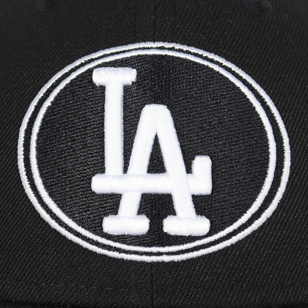ニューエラ（NEW ERA）（メンズ、レディース）ゴルフ 帽子 9FORTY MLB Oval ロサンゼルス・ドジャース ブラック 14669082