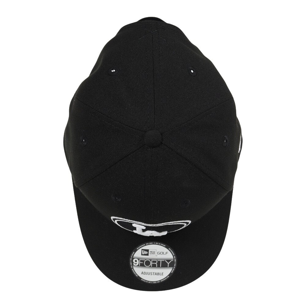 ニューエラ（NEW ERA）（メンズ、レディース）ゴルフ 帽子 9FORTY MLB Oval ロサンゼルス・ドジャース ブラック 14669082