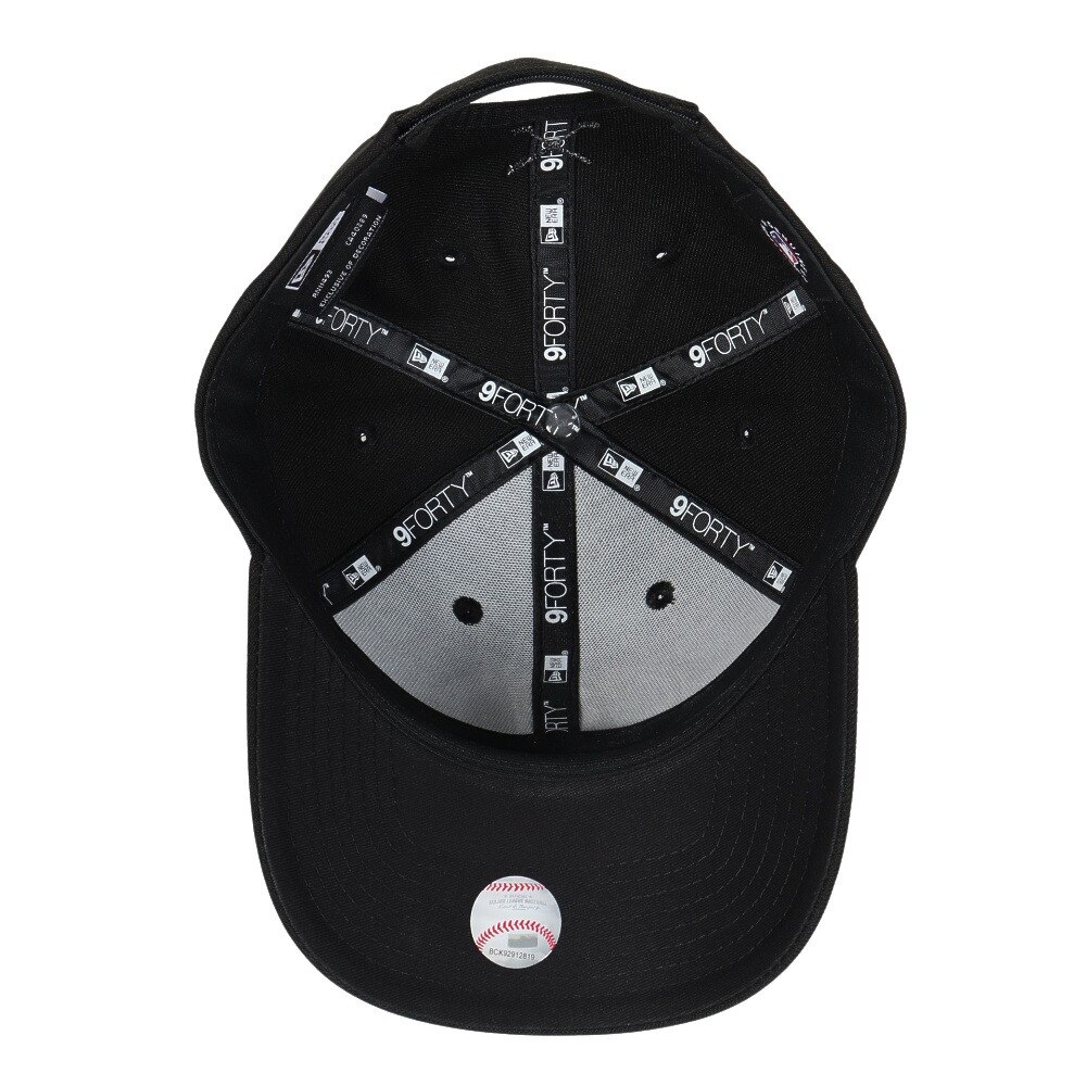 ニューエラ（NEW ERA）（メンズ、レディース）ゴルフ 帽子 9FORTY MLB Oval ロサンゼルス・ドジャース ブラック 14669082