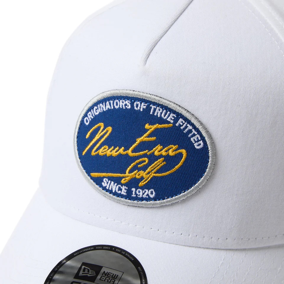 ニューエラ（NEW ERA）（メンズ、レディース）ゴルフ 帽子 9FORTY A-Frame Stretch Cotton Washable ホワイト 14669103