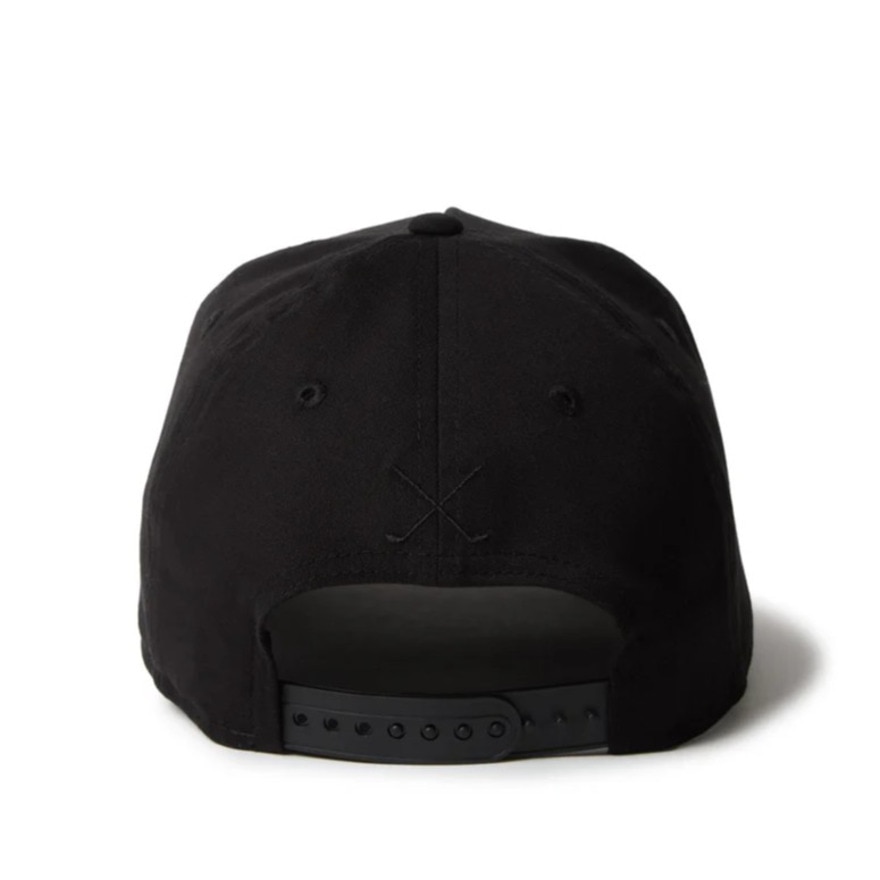 ニューエラ（NEW ERA）（メンズ、レディース）ゴルフ 帽子 9FORTY A-Frame Stretch Cotton Washable ブラック 14669104
