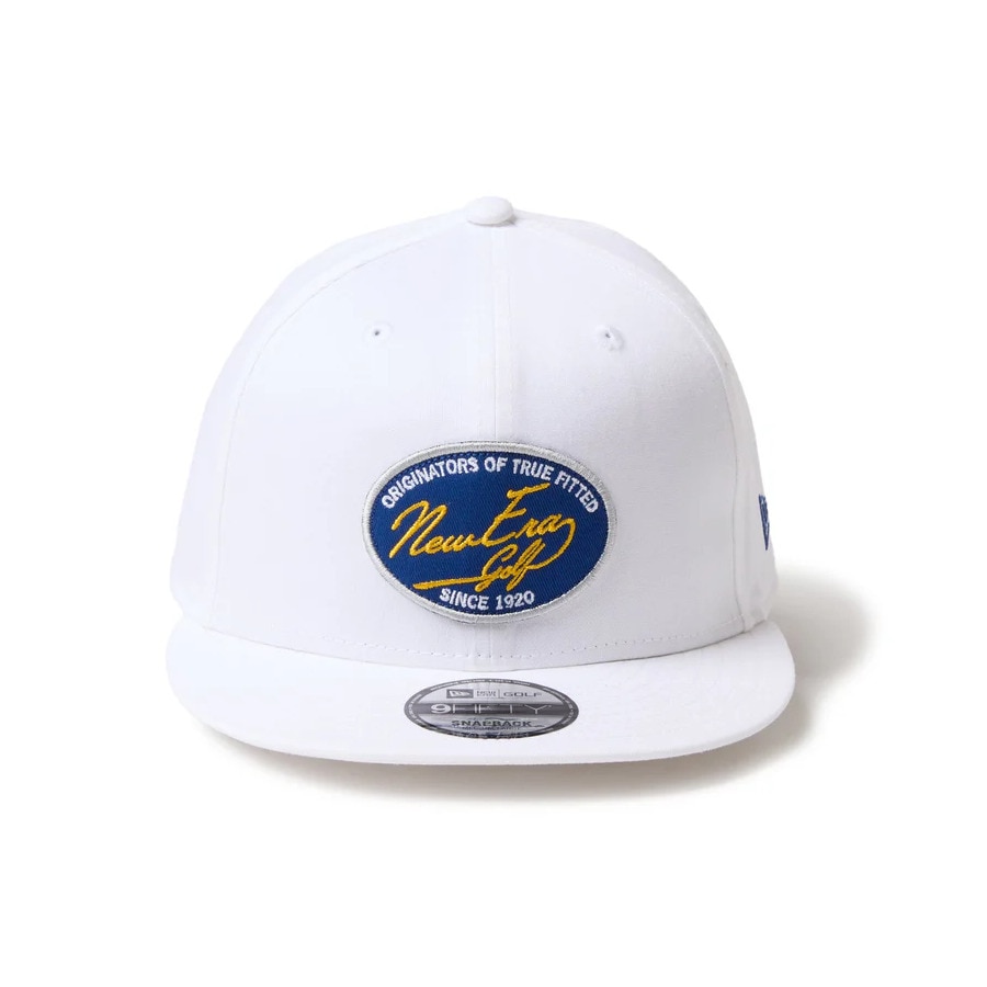 ニューエラ（NEW ERA）（メンズ、レディース）ゴルフ 帽子 9FIFTY Stretch Cotton Washable ホワイト 14669059