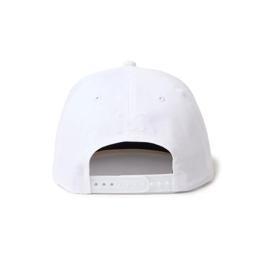 ニューエラ（NEW ERA）（メンズ、レディース）ゴルフ 帽子 9FIFTY Stretch Cotton Washable ホワイト 14669059