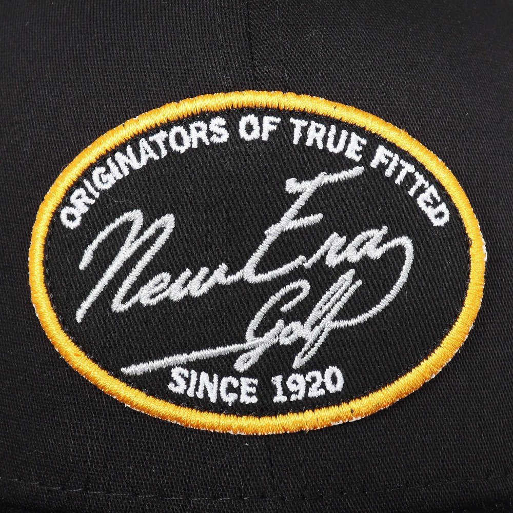 ニューエラ（NEW ERA）（メンズ、レディース）ゴルフ 帽子 9FIFTY Stretch Cotton Washable ブラック 14669060