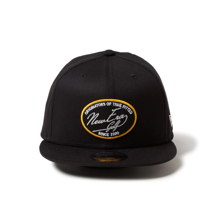 ニューエラ（NEW ERA）（メンズ、レディース）ゴルフ 帽子 9FIFTY Stretch Cotton Washable ブラック 14669060
