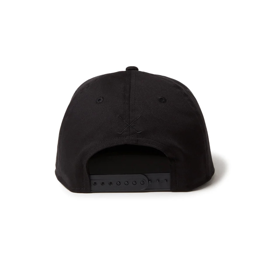 ニューエラ（NEW ERA）（メンズ、レディース）ゴルフ 帽子 9FIFTY Stretch Cotton Washable ブラック 14669060