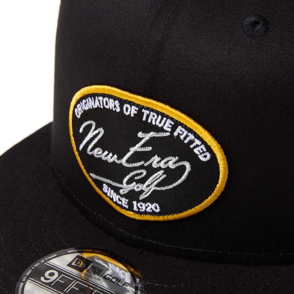 ニューエラ（NEW ERA）（メンズ、レディース）ゴルフ 帽子 9FIFTY Stretch Cotton Washable ブラック 14669060