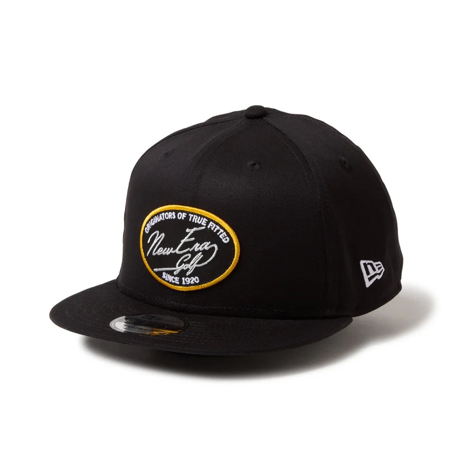 ニューエラ（NEW ERA）（メンズ、レディース）ゴルフ 帽子 9FIFTY Stretch Cotton Washable ブラック 14669060