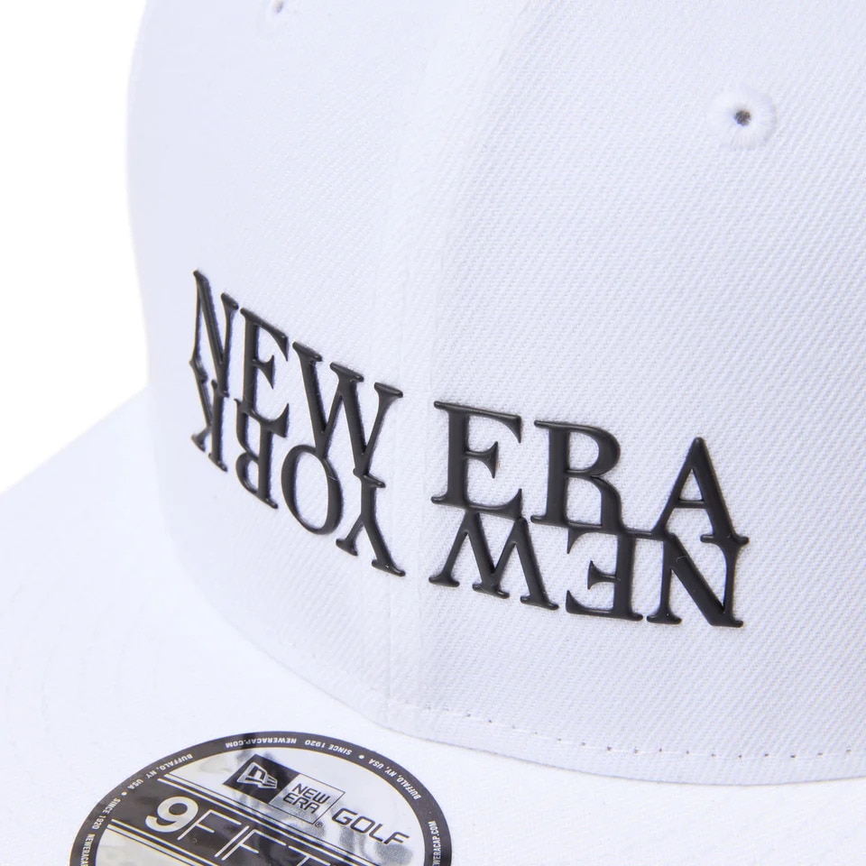 ニューエラ（NEW ERA）（メンズ、レディース）ゴルフ 帽子 9FIFTY NEW ERA レーザーパフォーテッド ホワイト 14669064