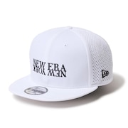 (メンズ、レディース)ゴルフ 帽子 9FIFTY NEW ERA レーザーパフォーテッド ホワイト 14669064