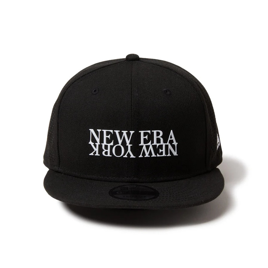 ニューエラ（NEW ERA）（メンズ、レディース）ゴルフ 帽子 9FIFTY NEW ERA レーザーパフォーテッド ブラック 14669065