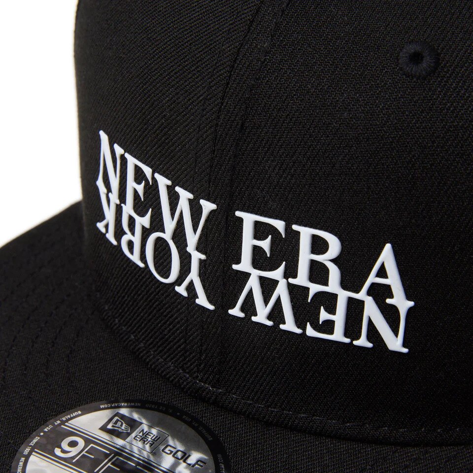ニューエラ（NEW ERA）（メンズ、レディース）ゴルフ 帽子 9FIFTY NEW ERA レーザーパフォーテッド ブラック 14669065