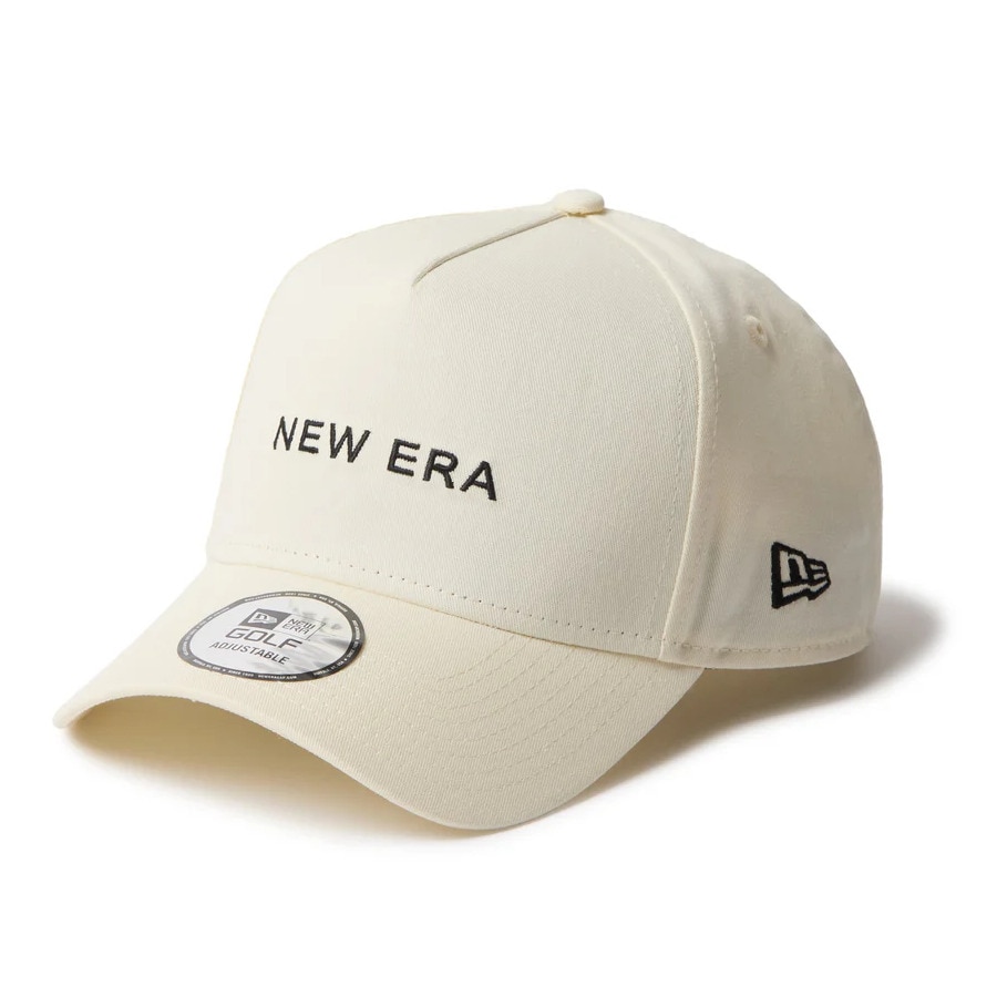 ニューエラ（NEW ERA）（メンズ、レディース）ゴルフ 帽子 9FORTY A-Frame Simple クロームホワイト 14669108