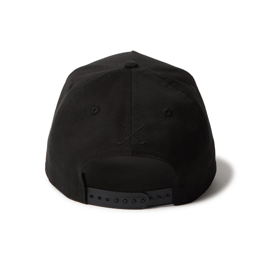 ニューエラ（NEW ERA）（メンズ、レディース）ゴルフ 帽子 9FORTY A-Frame Simple ブラック 14669109