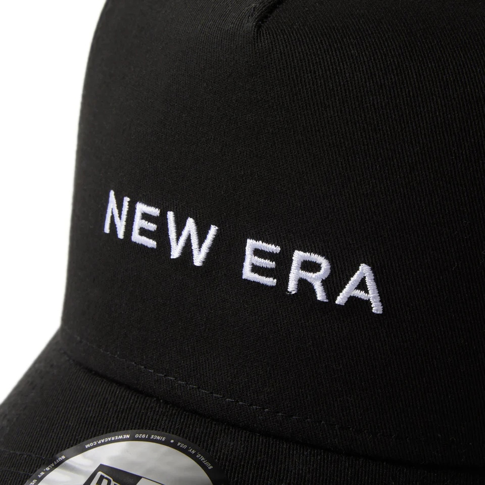 ニューエラ（NEW ERA）（メンズ、レディース）ゴルフ 帽子 9FORTY A-Frame Simple ブラック 14669109